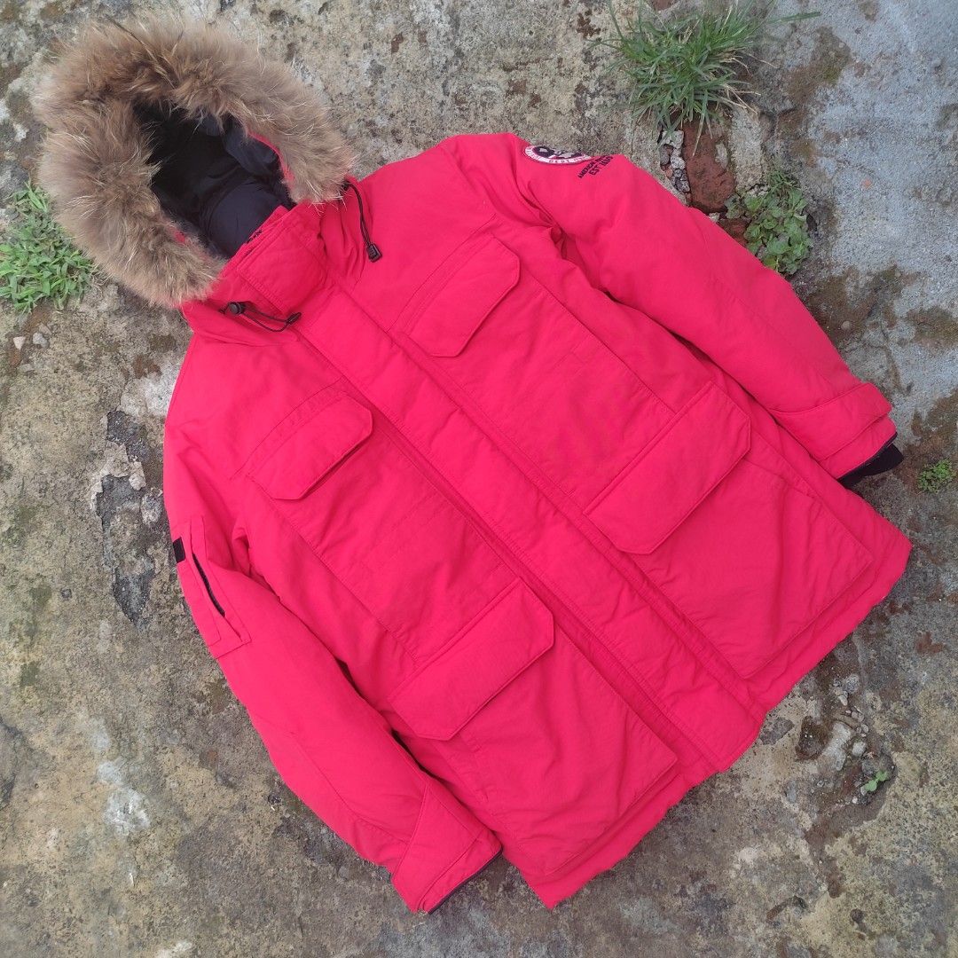 Jacket winter mountain parka polham goose down bulu angsac akep