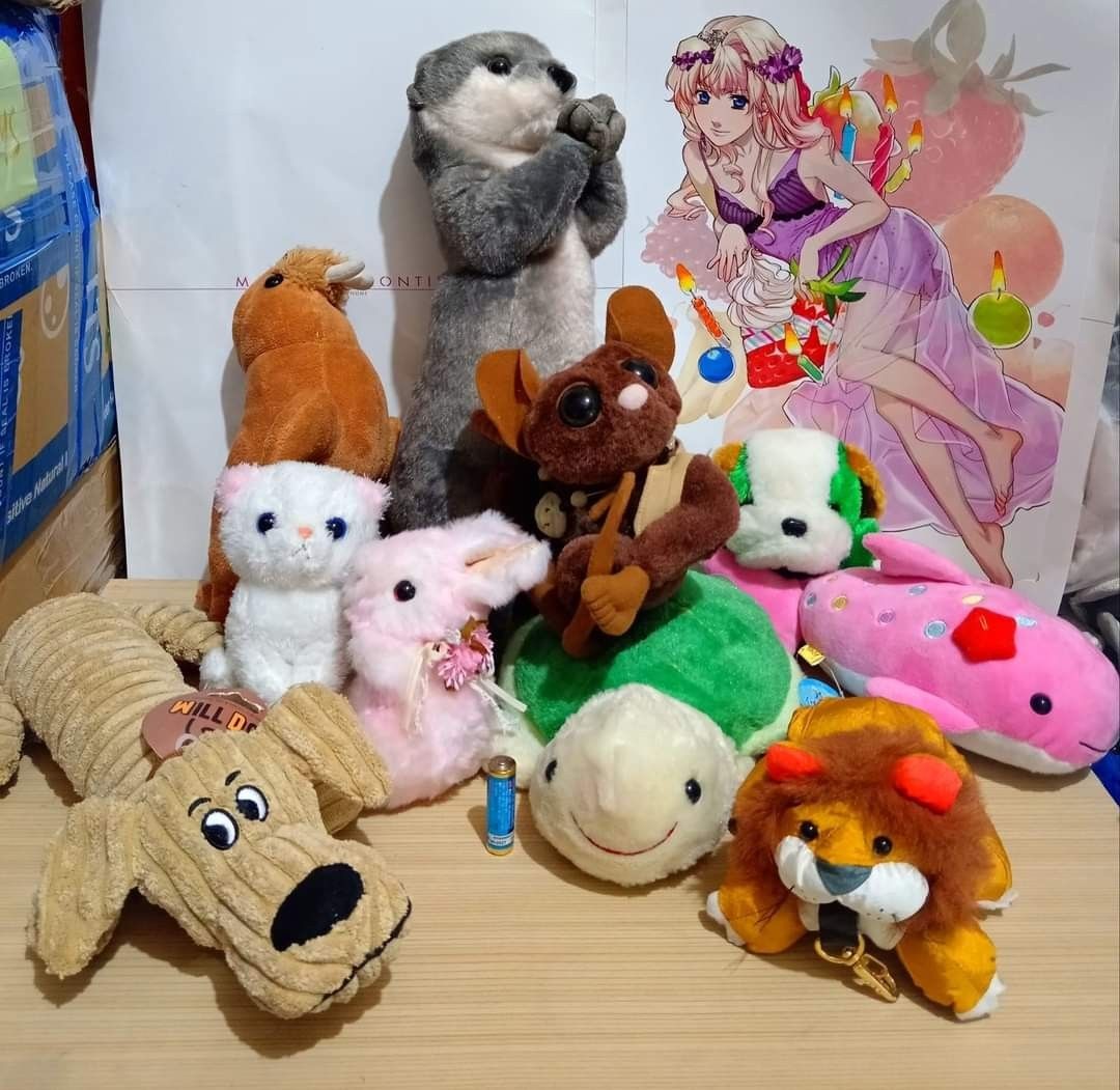 Japan stuffed toy Realistic and cute animal plush assorted take all