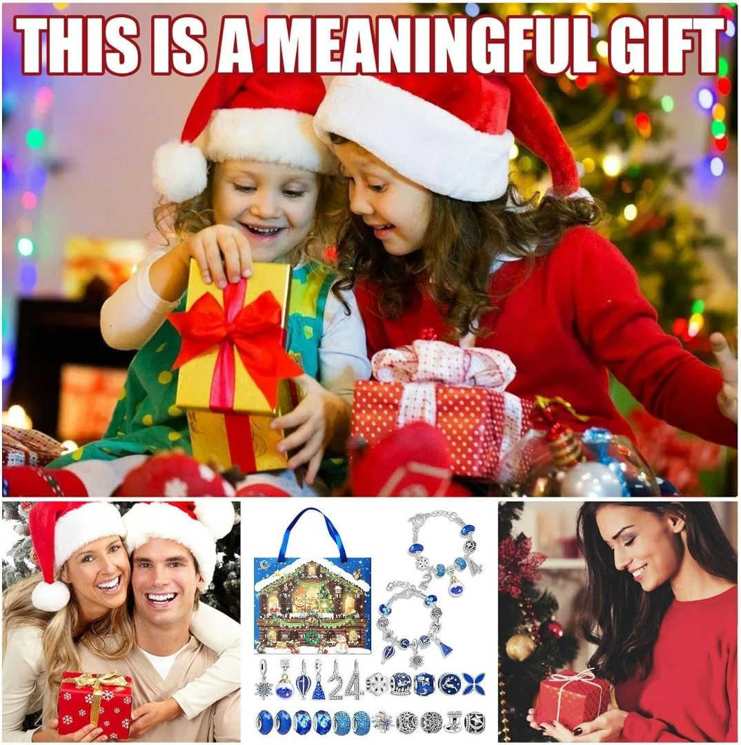 Christmas advent charm bracelet deals