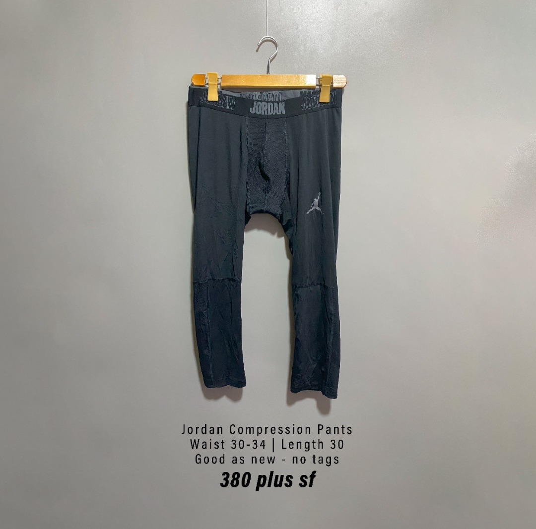 Jordan Compression Pants Men s Fashion Activewear on Carousell