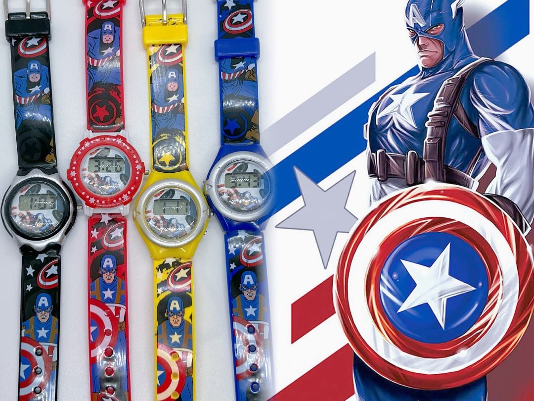 Captain america best sale digital watch