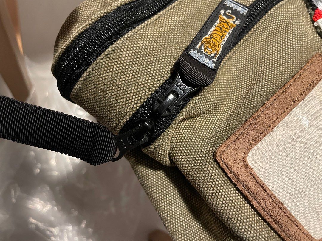 Kapital Waist Pouch bag 腰包Canvas Seperate ARMY Sack (Journey