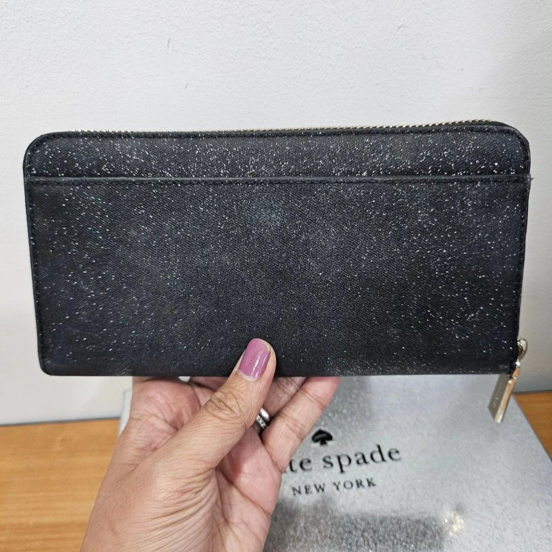 Lola glitter store large continental wallet