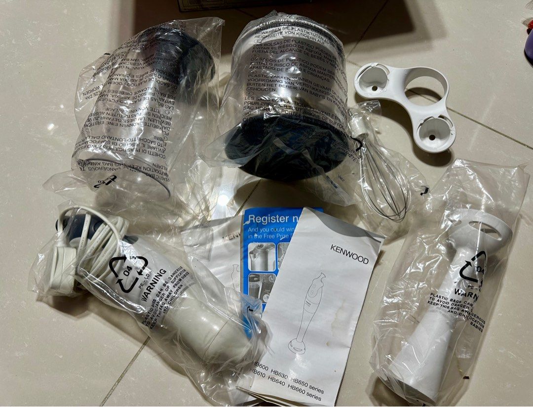 Kenwood HB655 Hand Blender 手動攪拌機, 家庭電器, 廚房電器, 榨汁機及攪拌機 Carousell