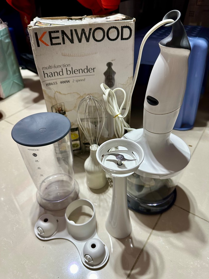 Kenwood HB655 Hand Blender 手動攪拌機, 家庭電器, 廚房電器, 榨汁機及攪拌機 Carousell