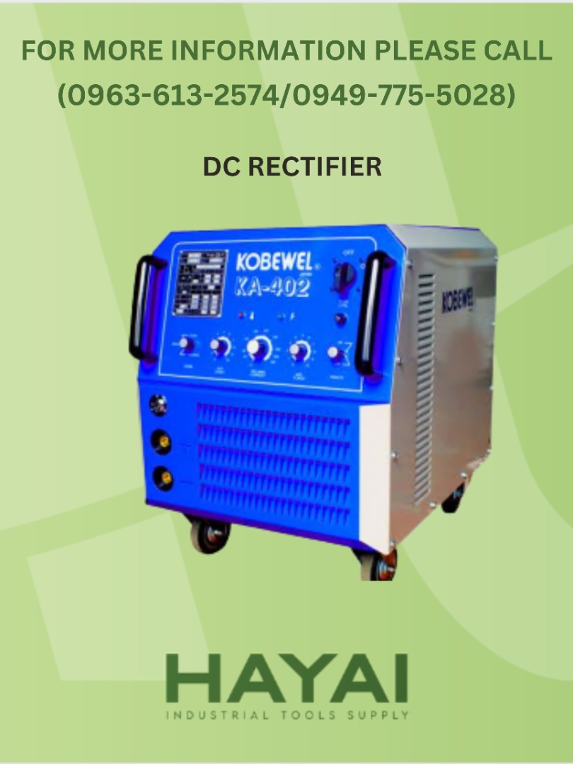 KOBEWEL DC RECTIFIER, Commercial & Industrial, Construction Tools