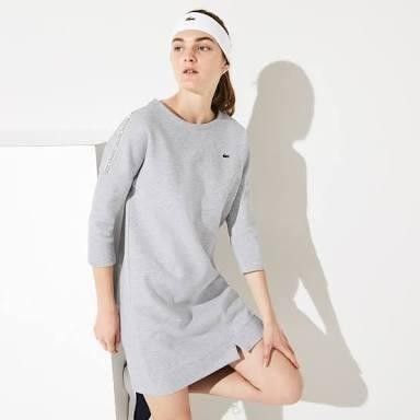 Lacoste sweatshirt dress hotsell