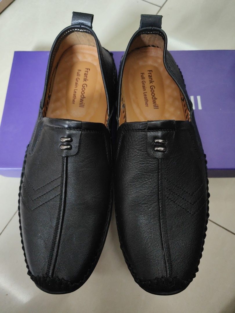 Carousell Frank Goodwill Shoes Leather Shoe, Men's Fashion