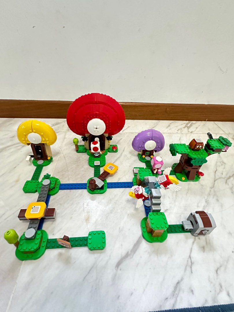 Toads treasure hunt lego outlet