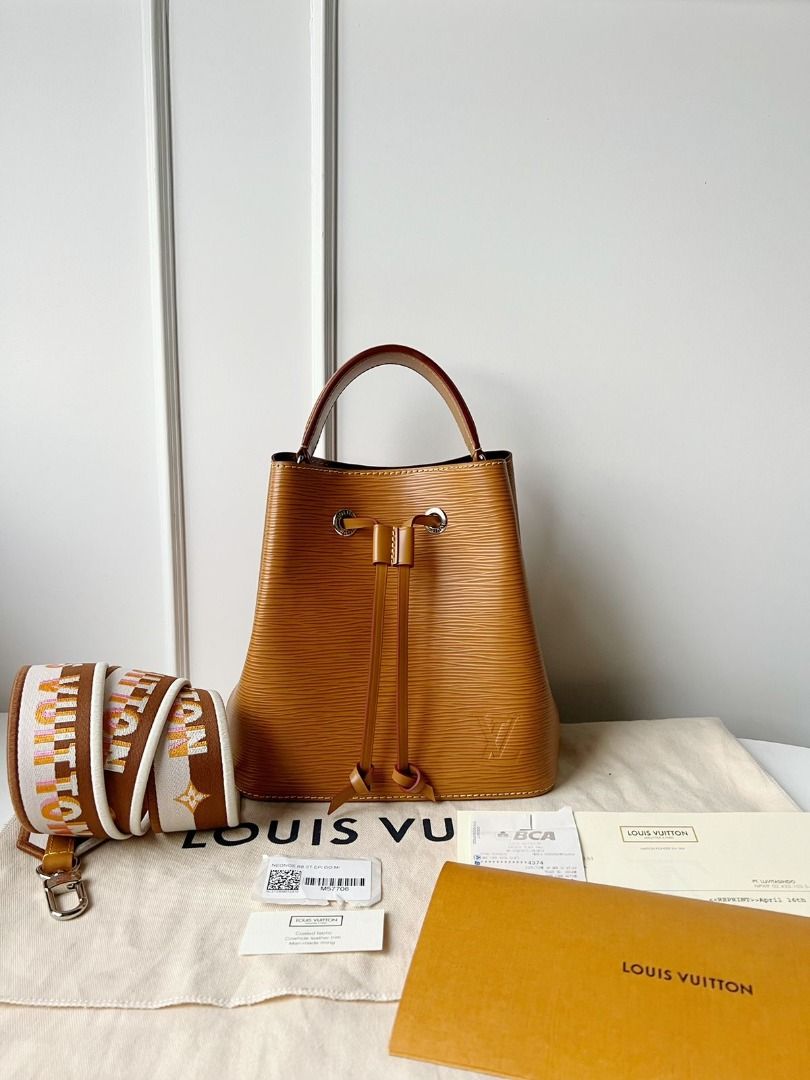 Louis Vuitton Epi Neonoe BB Gold Miel