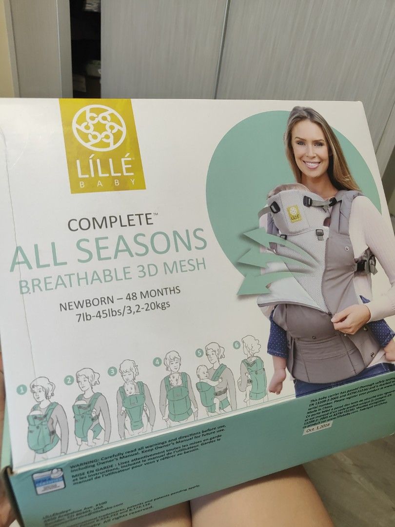 Lillebaby all seasons breathable 3d mesh hot sale