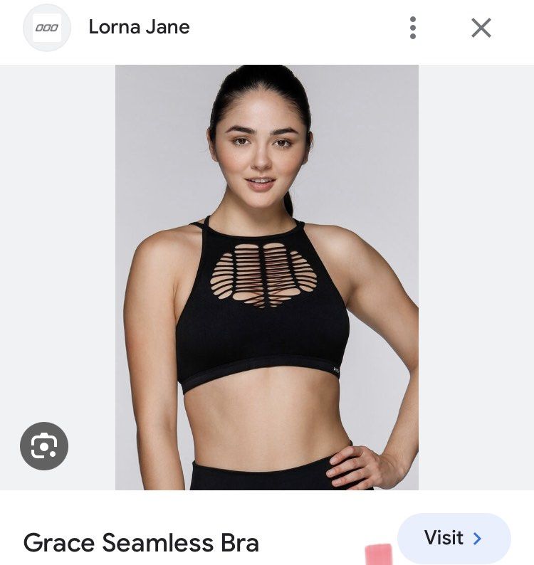 Lorna Jane Grace Seamless bra in size XS/S, Women's Fashion, Activewear on  Carousell