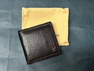 Used] LOUIS VUITTON Taiga Portofeuil Brother Bi-fold wallet Glacier Grey  Leather ref.439213 - Joli Closet