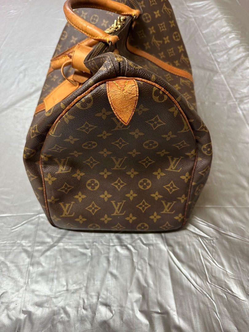 Louis Vuitton Brown Nylon Pegase 45 Suitcase Cover/Protector