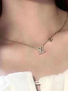 Lockit silver necklace Louis Vuitton Silver in Silver - 37283673