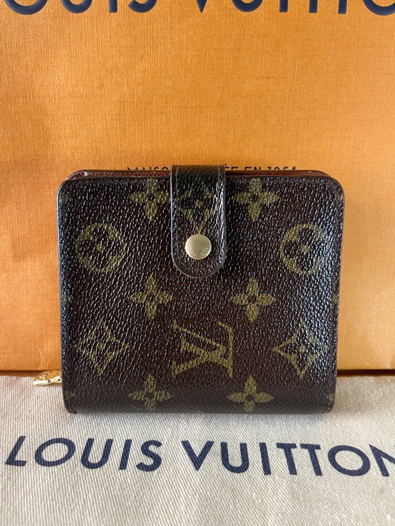 Louis Vuitton Monogram Canvas Monnaie Double Snap Wallet