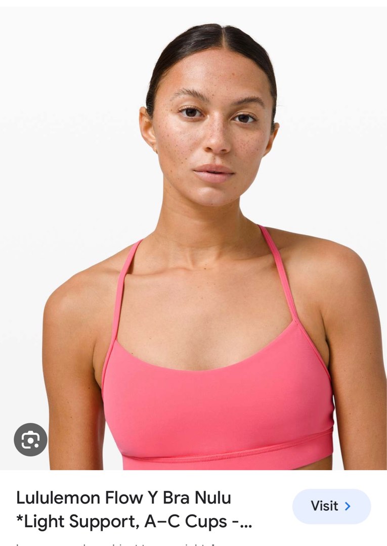 Lululemon Flow Y Bra Nulu Light Support, A-c Cups