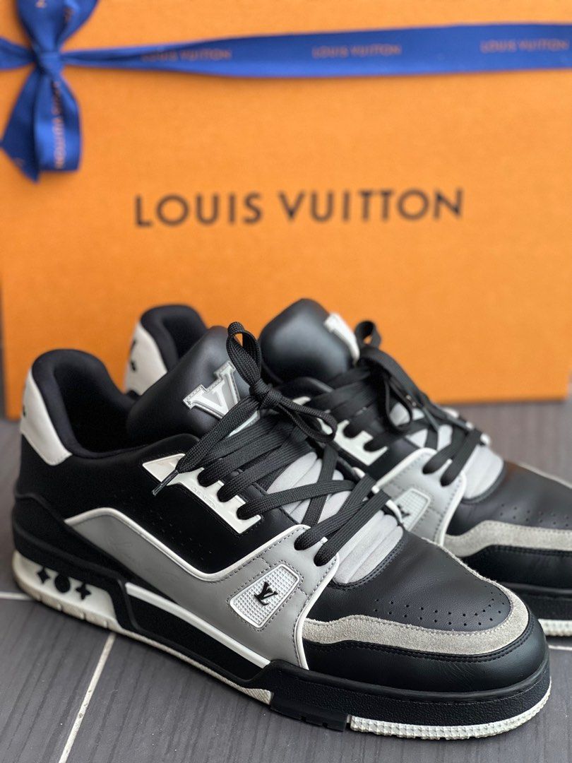 NEW Louis Vuitton Trainers Sneaker Mens UK 8 Pink, Luxury, Sneakers &  Footwear on Carousell