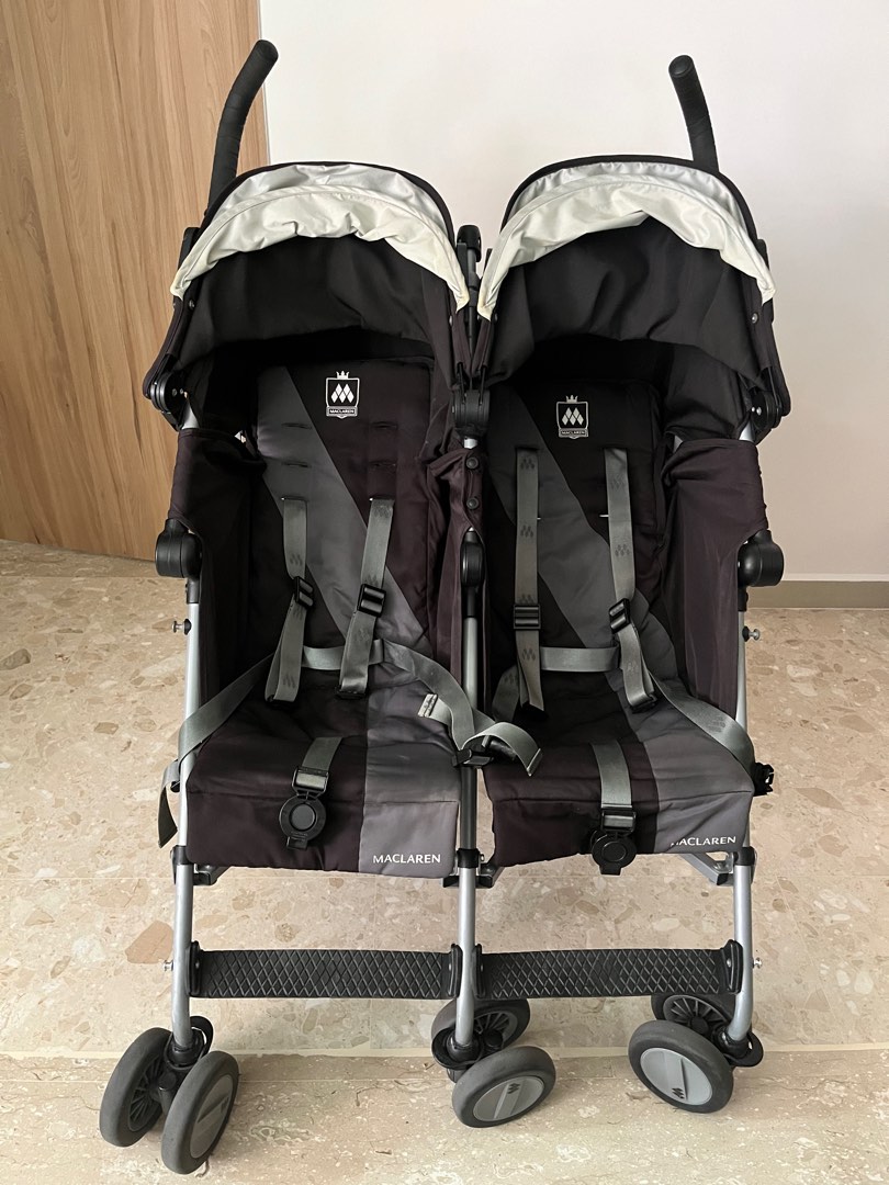 Poussette maclaren twin deals