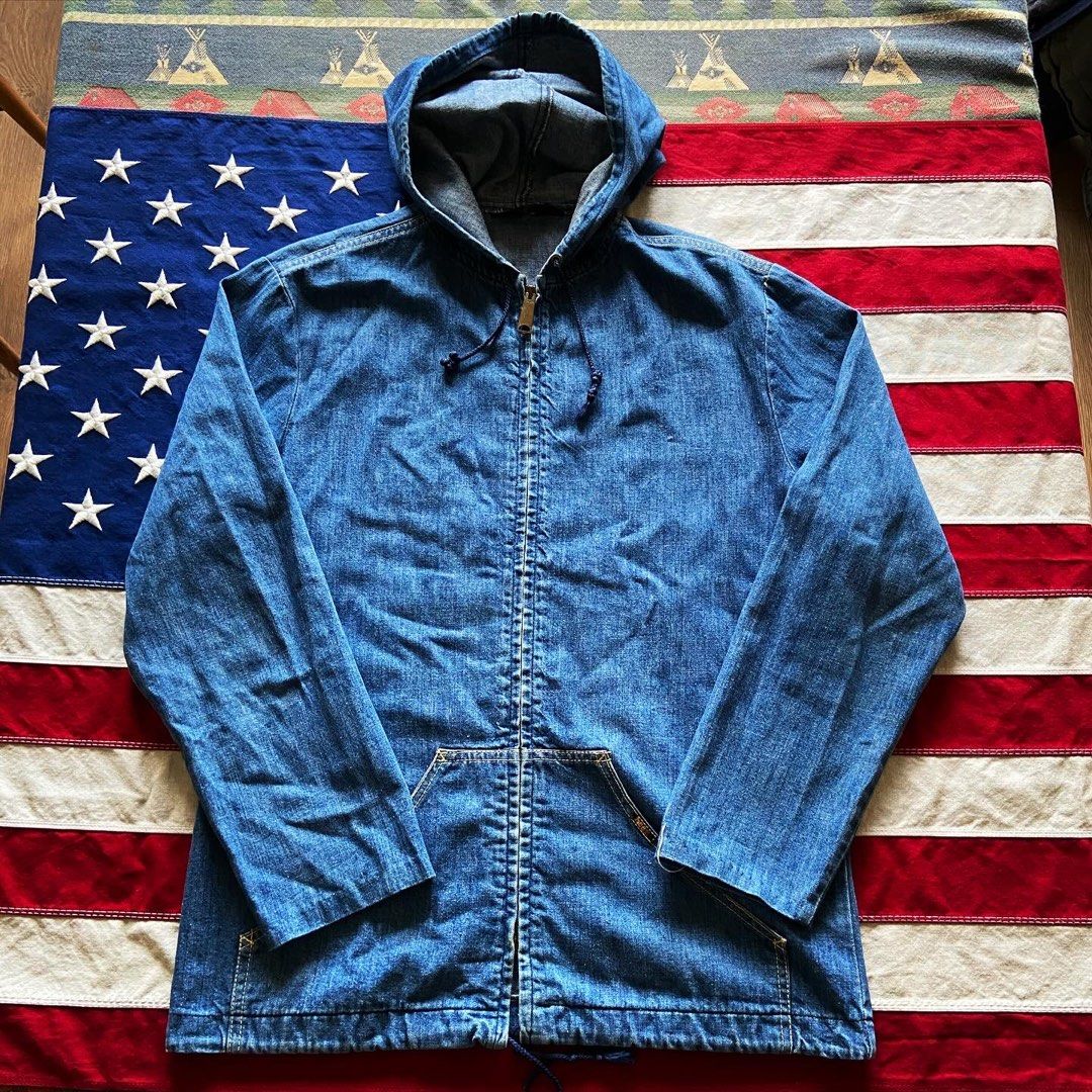 Made in USA 🇺🇸 Lee denim jacket, 男裝, 外套及戶外衣服- Carousell