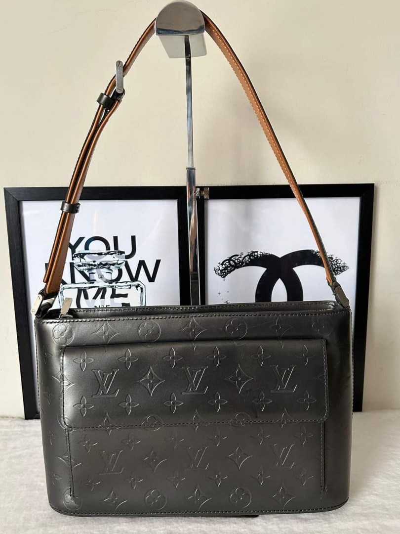 Louis Vuitton Monogram Canvas Mat Alston Everyday Bag Louis