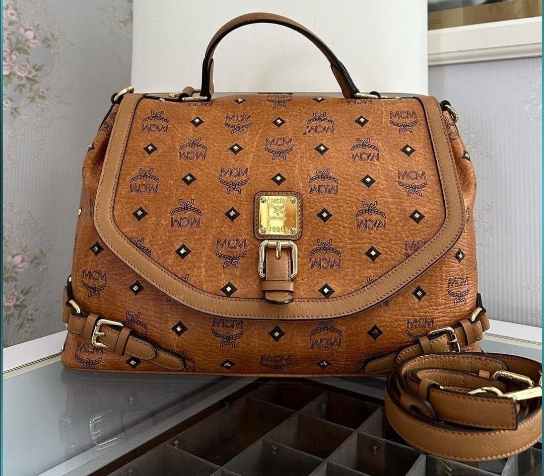 Mcm flap bag new arrivals