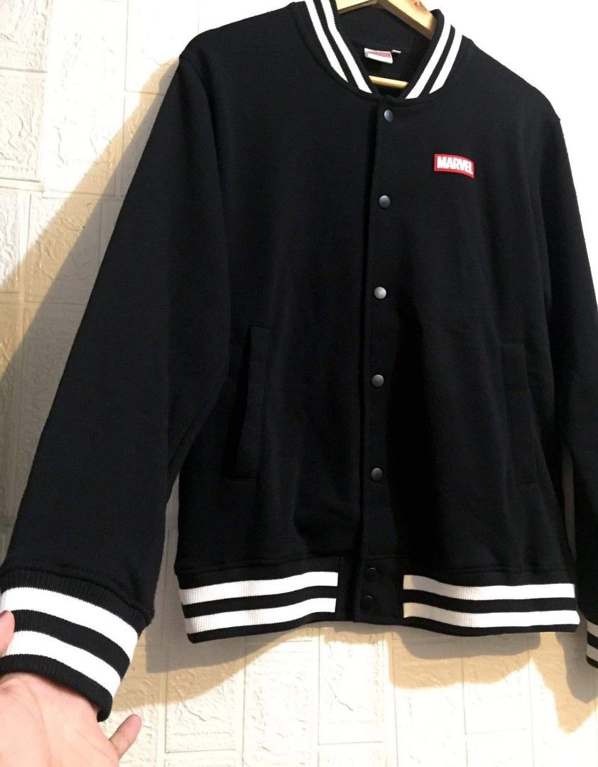 Men’s MARVEL Brand Stadium Jacket, Men's Fashion, Coats, Jackets and