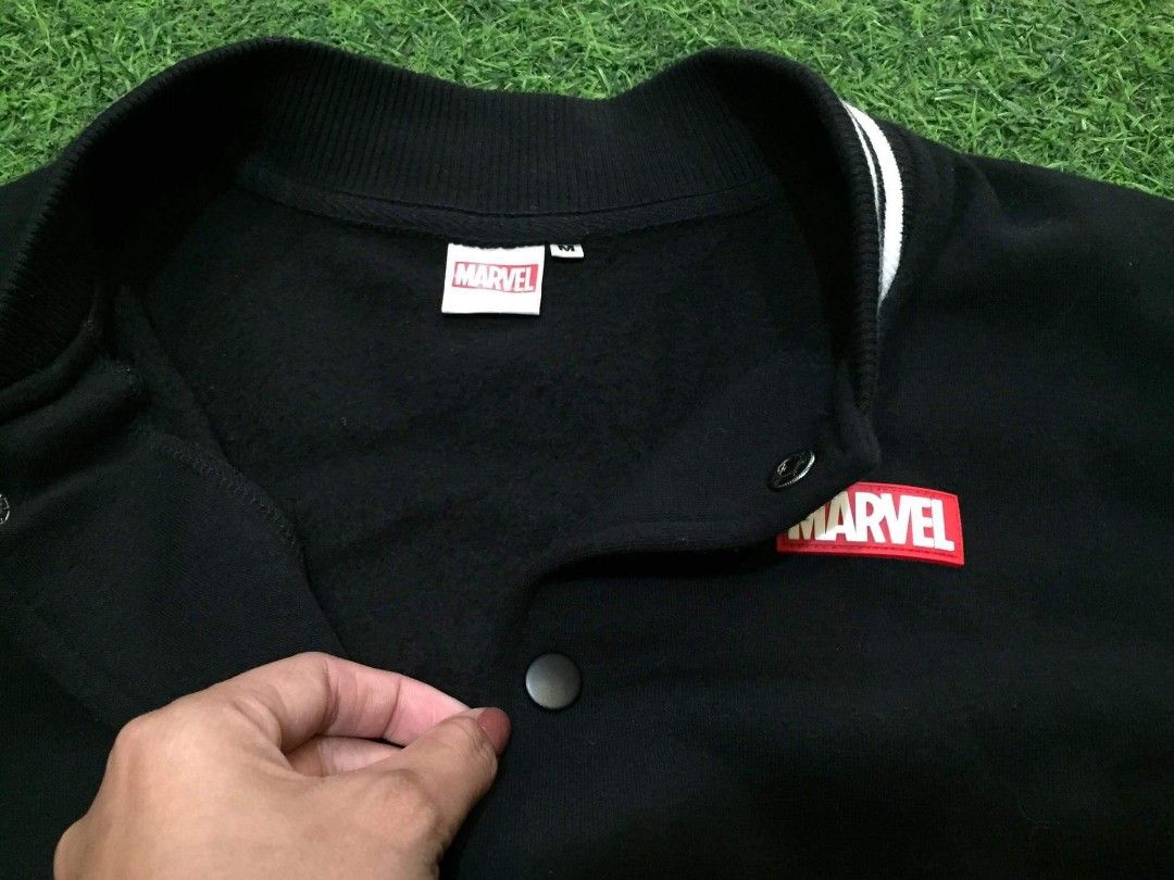 Men’s MARVEL Brand Stadium Jacket, Men's Fashion, Coats, Jackets and