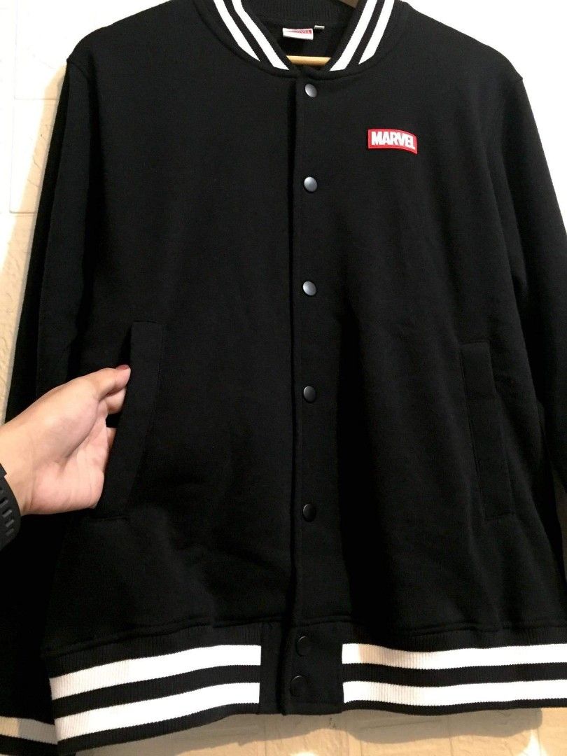 Men’s MARVEL Brand Stadium Jacket, Men's Fashion, Coats, Jackets and