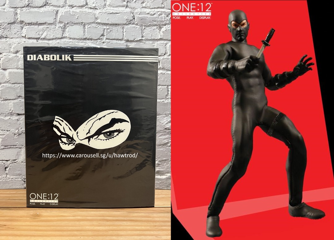 Mezco one best sale 12 diabolik