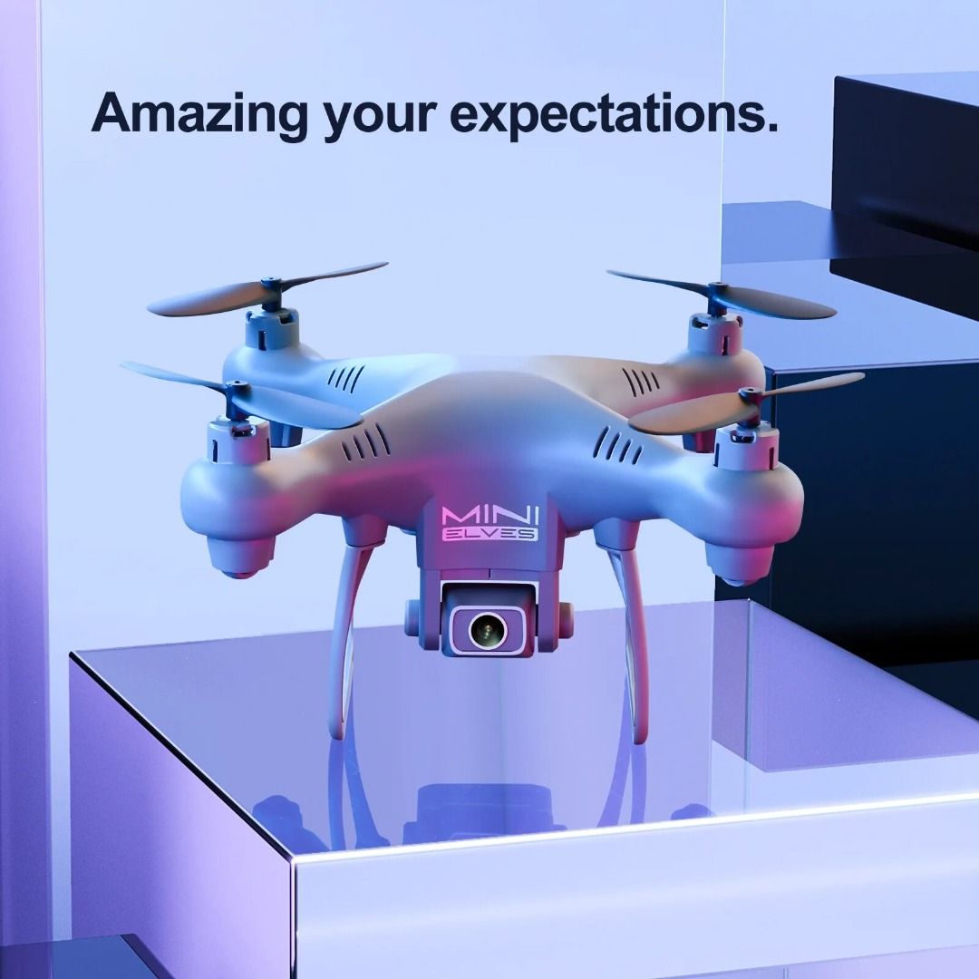 Mini Ky908 Elves Drone 4k Professional Hd Aerial Photography 50x Zoom