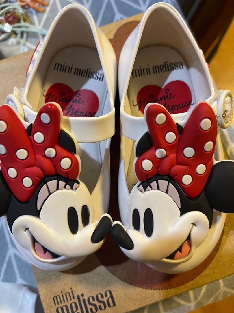 Minnie mouse shoes top mini melissa