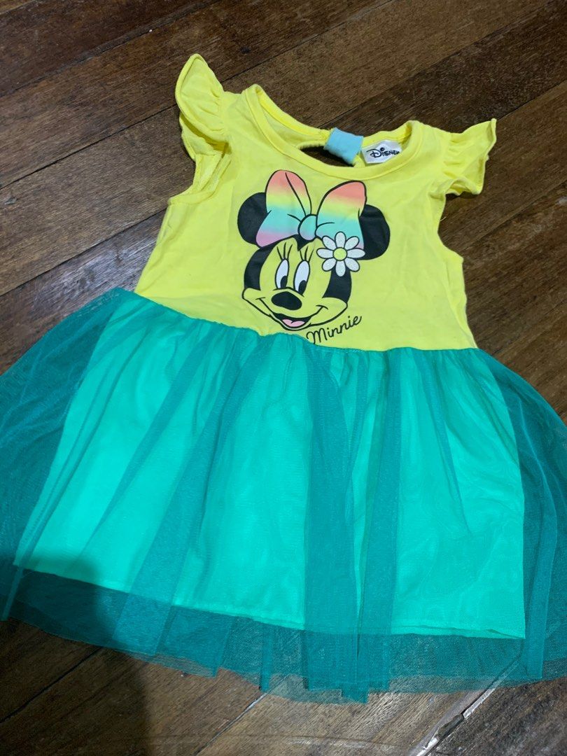 Minnie mouse dress, Babies & Kids, Babies & Kids Fashion on Carousell