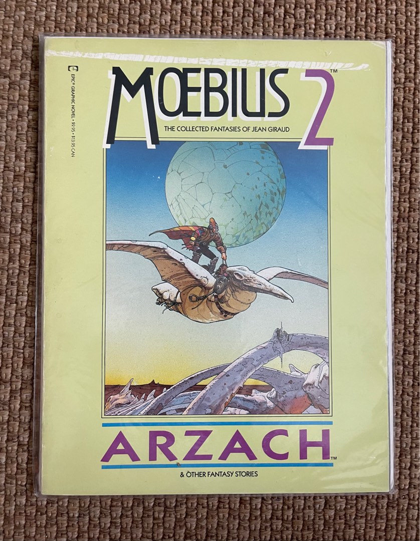 Moebius 2: Arzach (Epic Comics, 1987, Out or Print), Hobbies & Toys ...