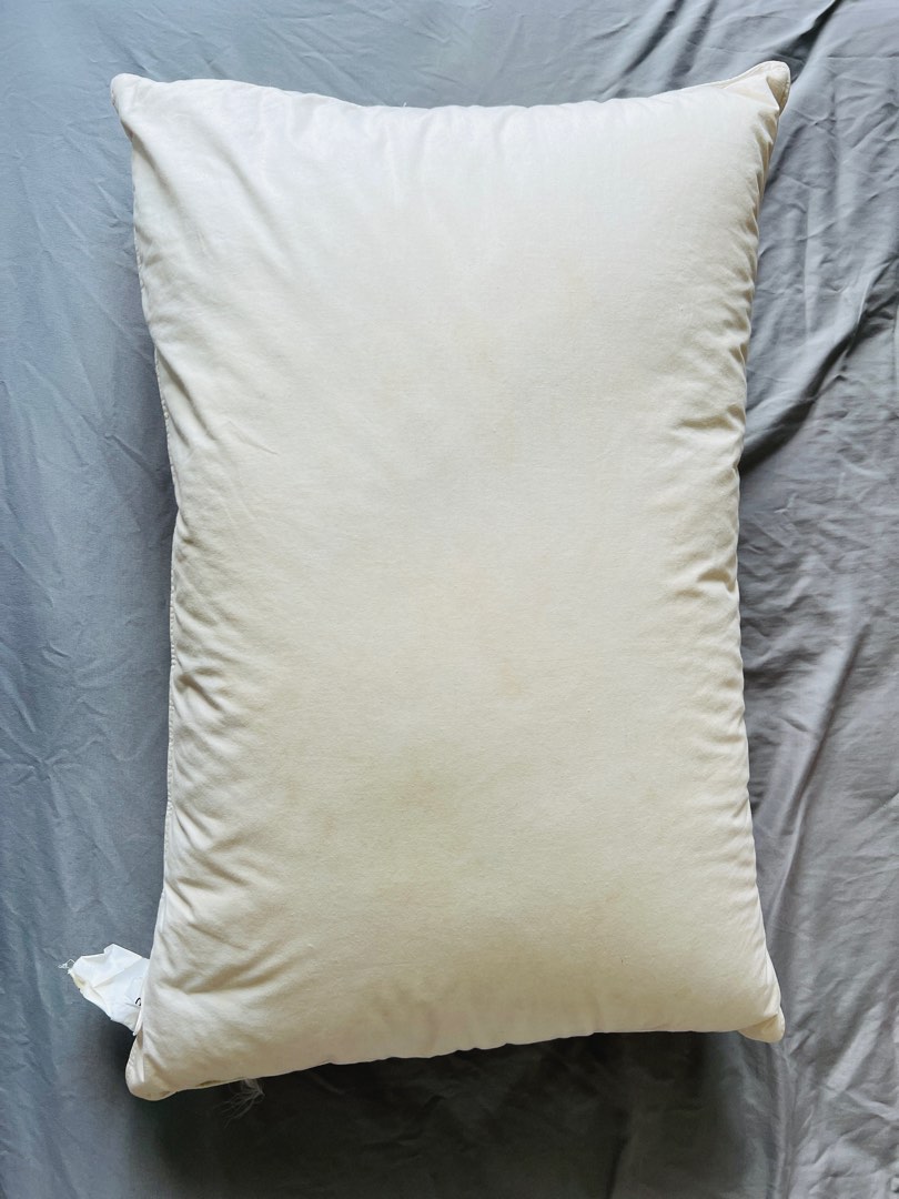 & Finch Luxury 80 Goose Down Pillows, Furniture & Home Living