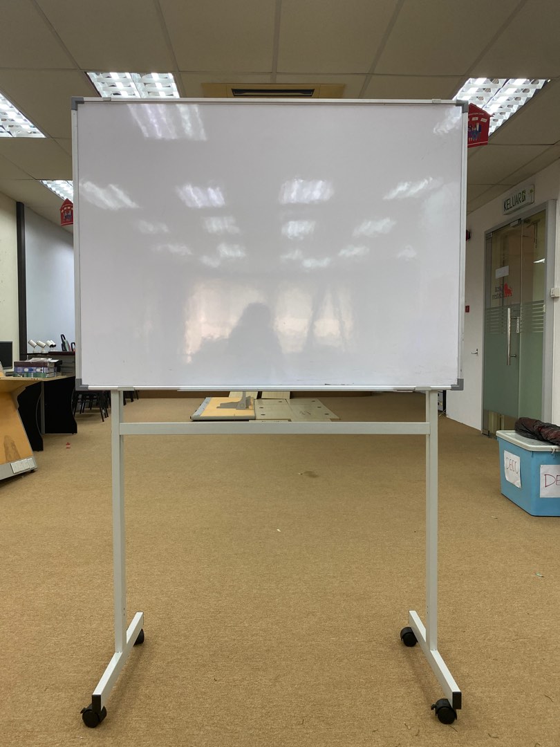 Moveable White Board, Furniture & Home Living, Furniture, Other Home