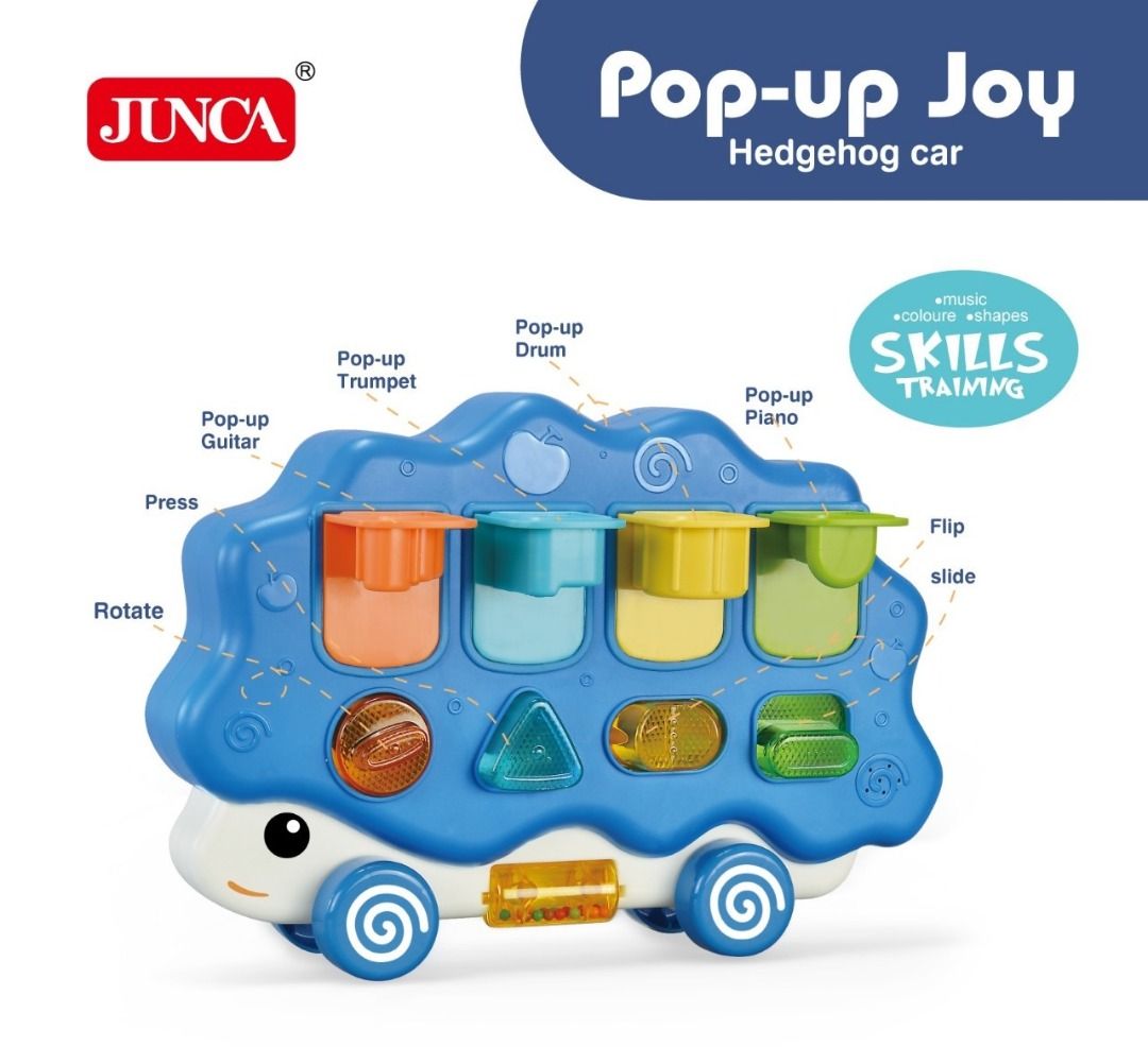 Music pop up switch box toy surprise box Surprise box Peekaboo toy Early education educational toy