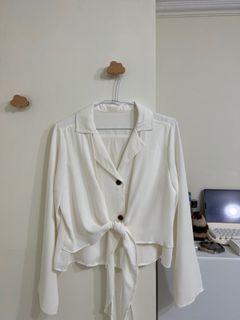 Muura 造型質感木紋釦襯衫 垂墜感