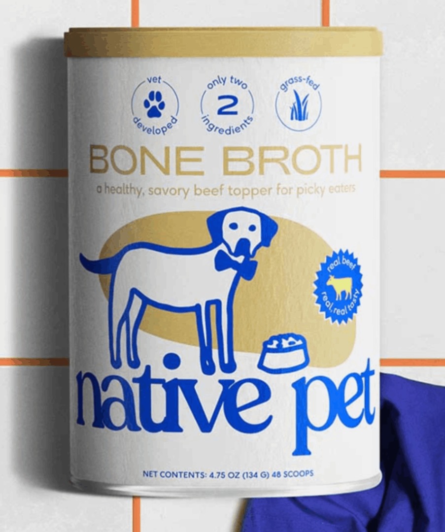 Native Pet Beef Bone Broth, Pet Supplies, Pet Food on Carousell