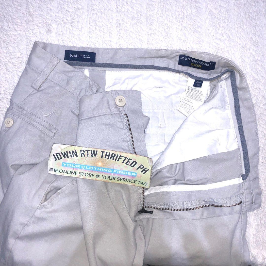 Nautica deck short best sale classic fit stretch