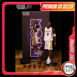Kobe Bryant - LA Lakers - NBA Mattel Figures - "Then & Now" & 2 Others