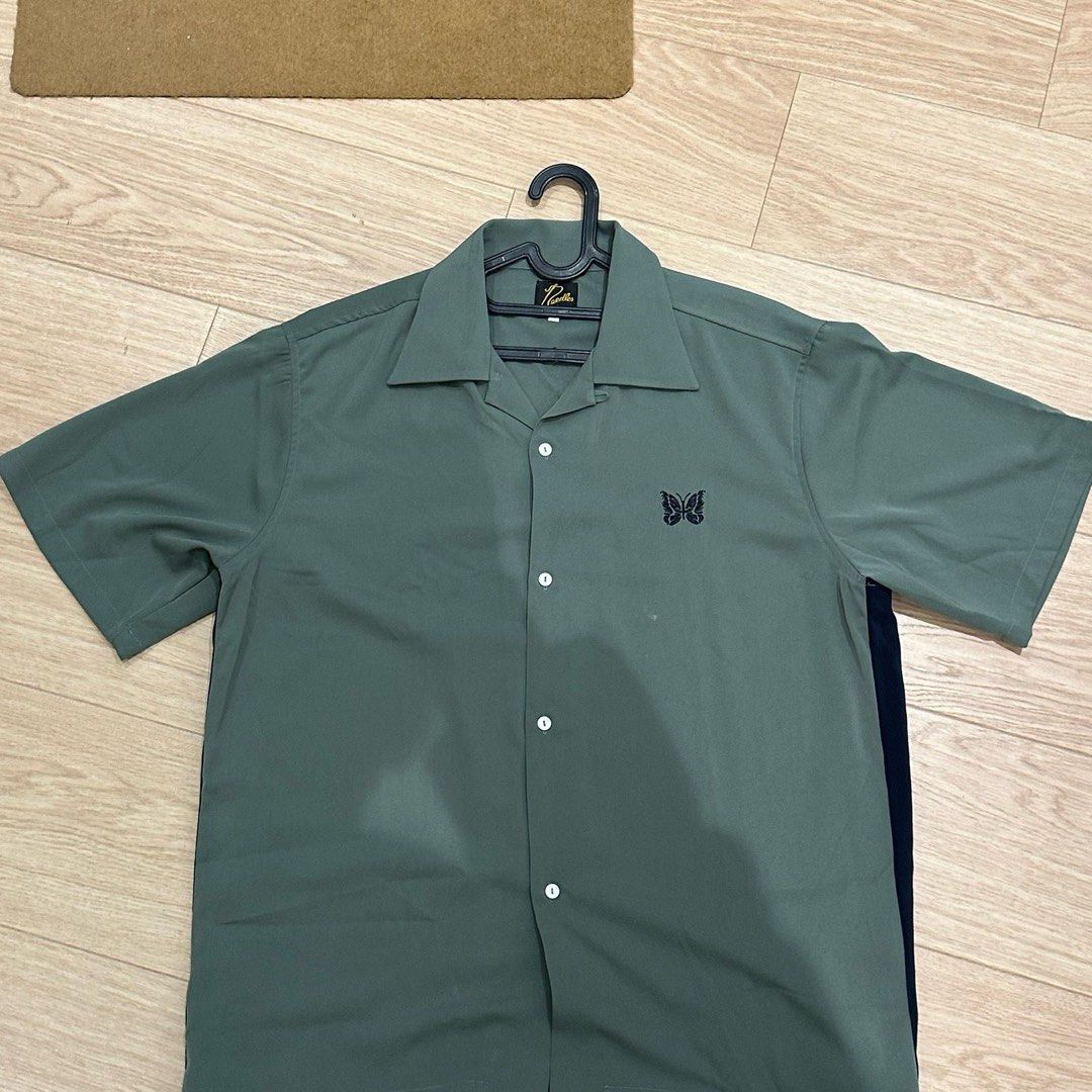 Needles Papillon Emb. S/S shirt size M｜メンズ