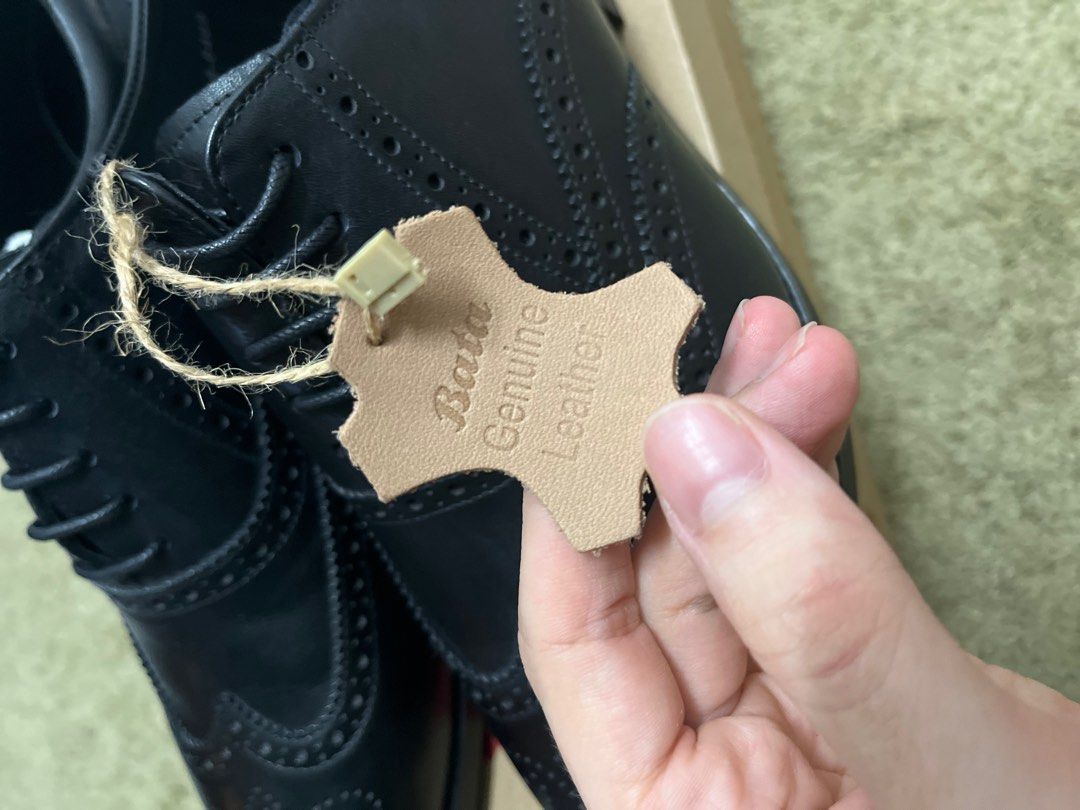 Bata genuine leather shoes new arrivals