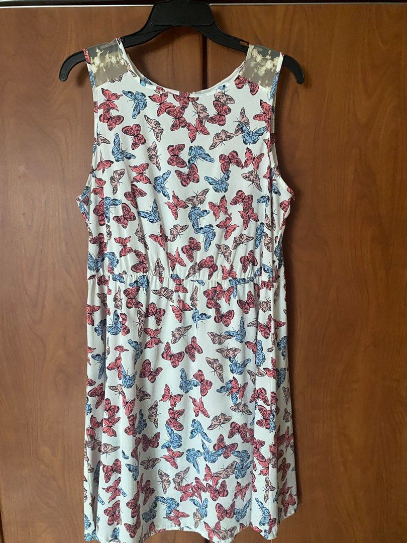 New Look Plus size Butterfly Dress