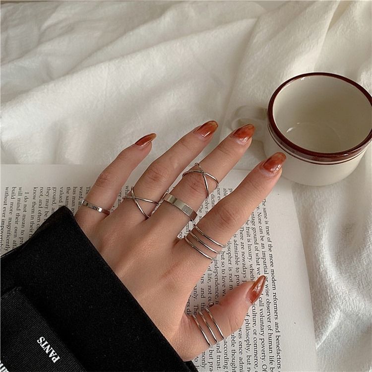Metal rings shop for fingers