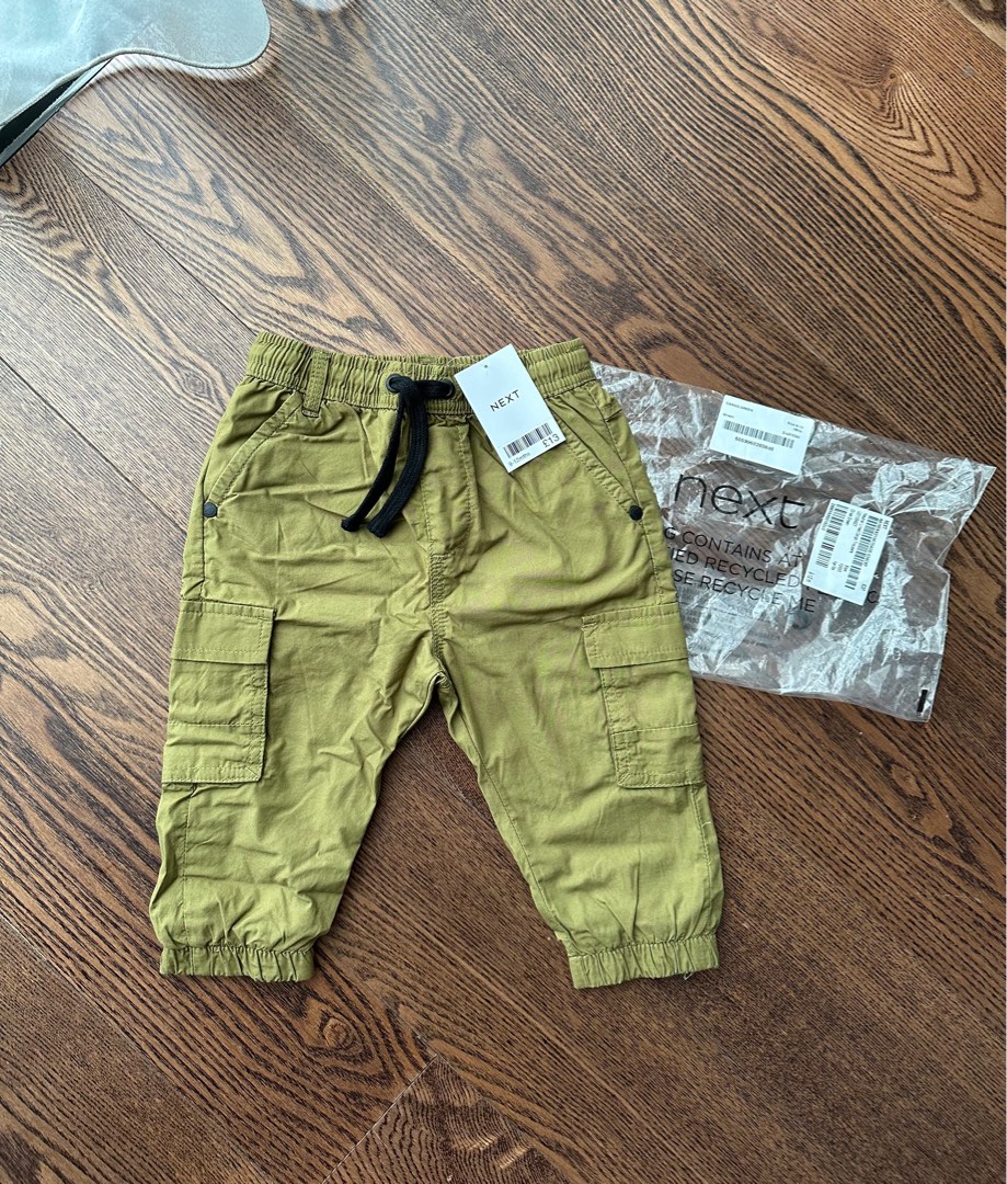 NEXT Baby Cargo Trousers Babies Kids Babies Kids Fashion on
