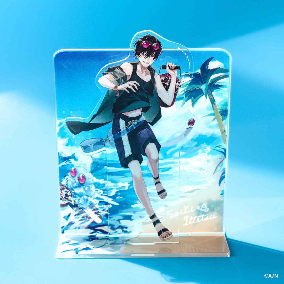 贅沢 にじさんじ 特大タオル（SSZS 佐伯イッテツSUMMERCOLLECTION 
