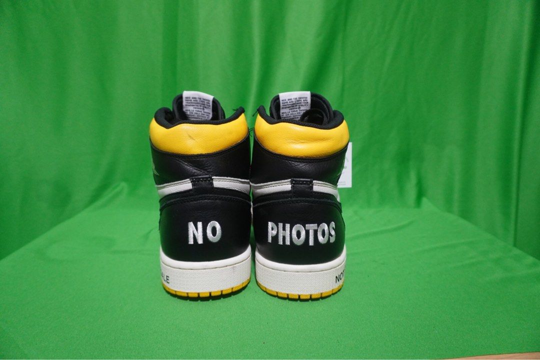 Nike Air Jordan 1 Retro High OG NFR Varsity Maize size 46