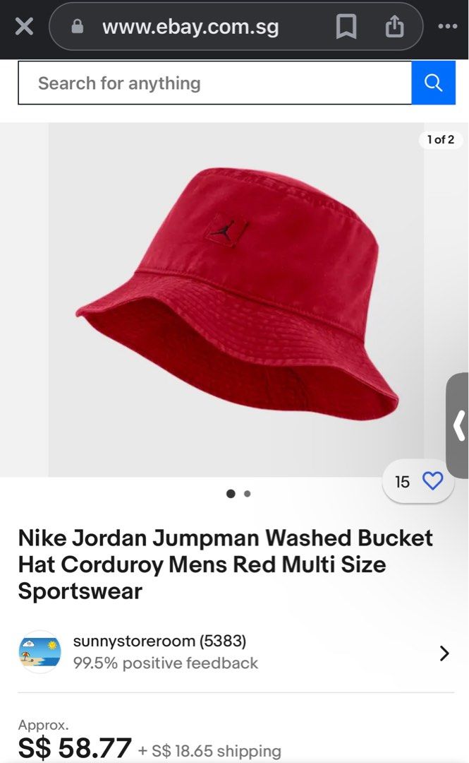 Red nike clearance hat womens
