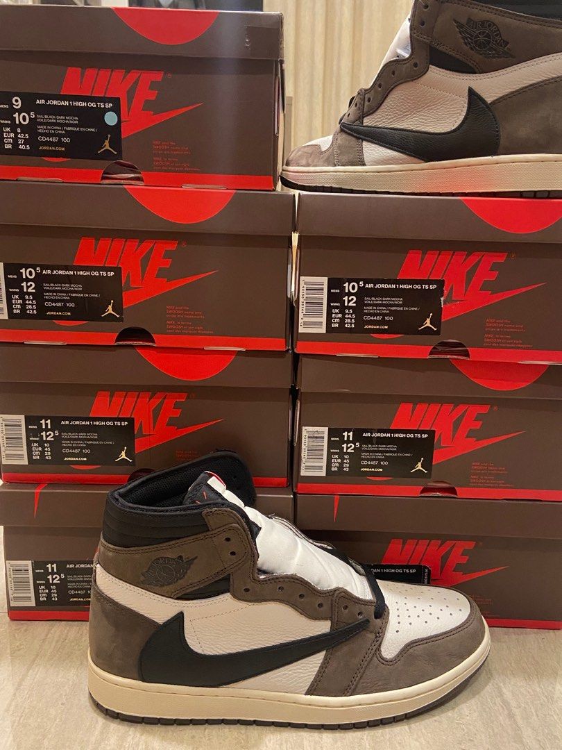 Travis scott x air jordan 1 high discount og ts